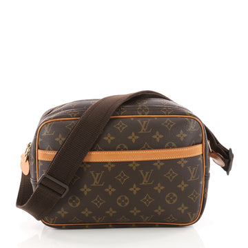Louis Vuitton Reporter Bag Monogram Canvas PM Brown 3352602