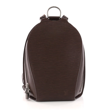 Louis Vuitton Mabillon Backpack Epi Leather Brown 3354403