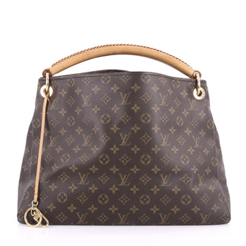 Louis Vuitton Artsy Handbag Monogram Canvas MM Brown 3354502