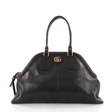 Gucci RE(BELLE) Top Handle Bag Leather Large Black 3355601