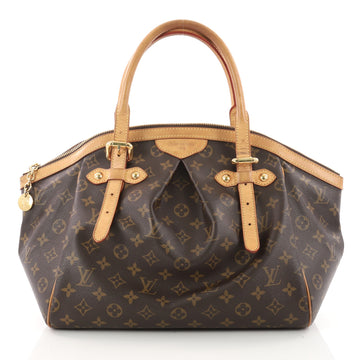 Louis Vuitton Tivoli Handbag Monogram Canvas GM Brown 3355801