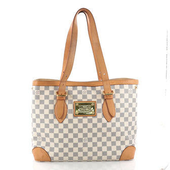 Louis Vuitton Hampstead Handbag Damier MM White 3357404