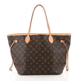 Louis Vuitton Neverfull Tote Monogram Canvas MM Brown 3357901