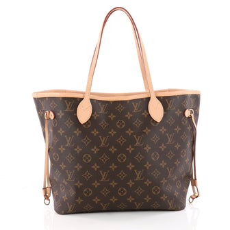 Louis Vuitton Neverfull NM Tote Monogram Canvas MM Brown 3358201