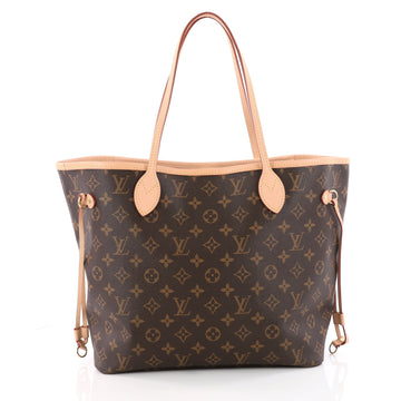 Louis Vuitton Neverfull NM Tote Monogram Canvas MM Brown 3358201