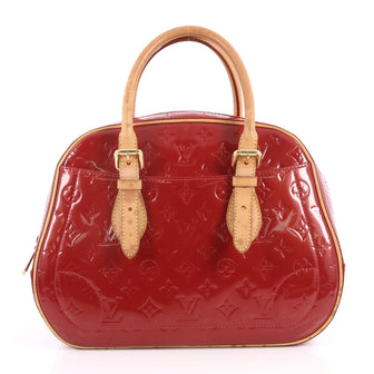 Louis Vuitton Summit Drive Handbag Monogram Vernis Red 3358402