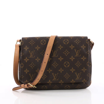 Louis Vuitton Musette Tango Handbag Monogram Canvas 3358701