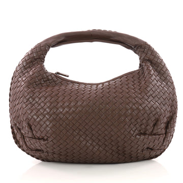Bottega Veneta Belly Hobo Intrecciato Nappa Medium Brown 3364202