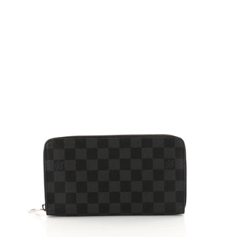 Louis Vuitton Zippy Organizer Damier Graphite Black 3365402