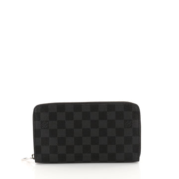 Louis Vuitton Zippy Organizer Damier Graphite Black 3365402