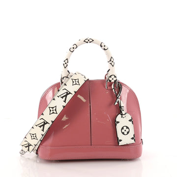Louis Vuitton Alma Handbag Vernis with Monogram Canvas 3368802