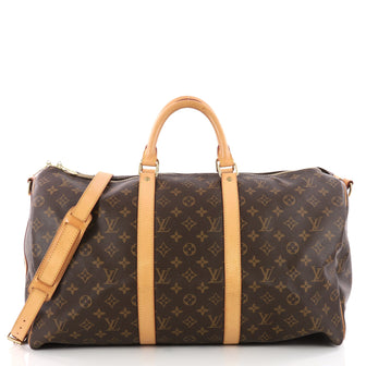Louis Vuitton Keepall Bandouliere Bag Monogram Canvas 50 3369201