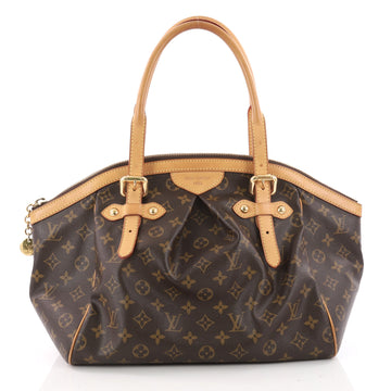 Louis Vuitton Tivoli Handbag Monogram Canvas GM Brown 3370103