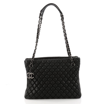 Chanel New Bubble Tote Quilted Calfskin Small Black 3370201
