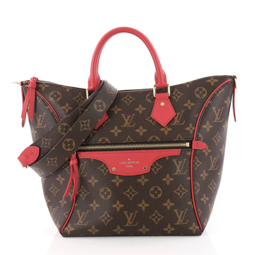 Louis Vuitton Tournelle Tote Monogram Canvas PM Brown 3370701