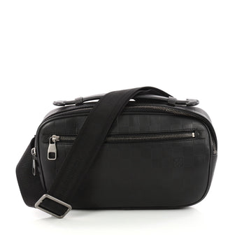 Louis Vuitton Ambler Bag Damier Infini Leather Black 3370702