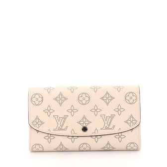 Louis Vuitton Iris Wallet NM Mahina Leather White 3371502