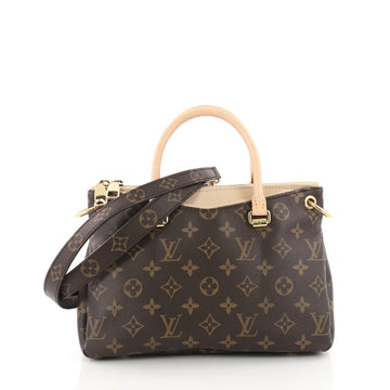 Louis Vuitton Pallas Tote Monogram Canvas BB Brown 3375102