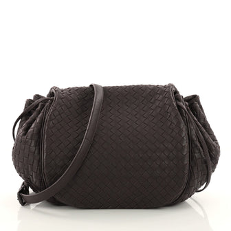 Bottega Veneta Flap Messenger Bag Intrecciato Nappa Medium 