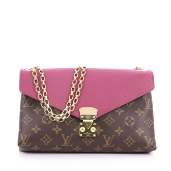 Louis Vuitton Pallas Chain Shoulder Bag Monogram Canvas 3375301