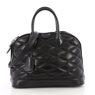 Buy Louis Vuitton Alma Handbag Malletage Leather PM Black 3375401