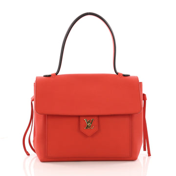 Louis Vuitton Lockme Handbag Leather PM Red 3376602