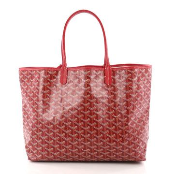 Goyard St. Louis Tote Coated Canvas PM Red 3378401
