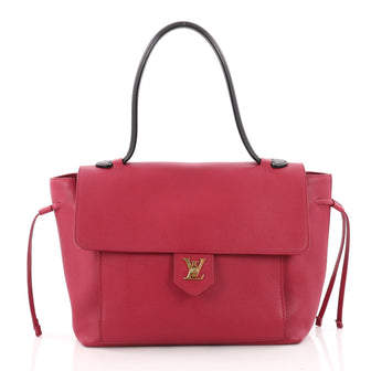 Louis Vuitton Lockme Handbag Leather PM Pink 3380602