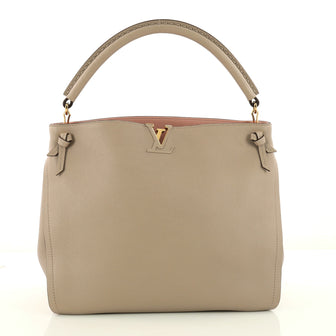 Louis Vuitton Tournon Handbag Leather Gray 3383702