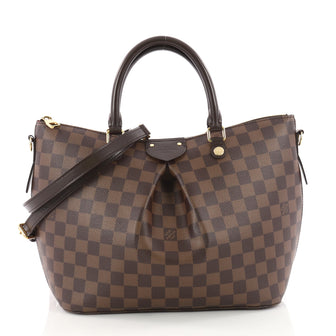 Louis Vuitton Siena Handbag Damier MM Brown 3384902