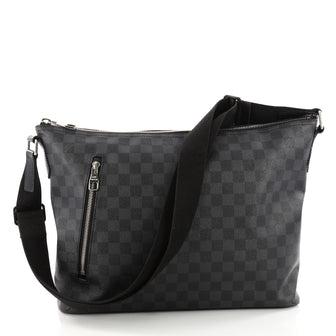 Louis Vuitton Mick Handbag Damier Graphite MM Black 3385202