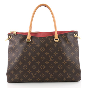 Louis Vuitton Pallas Tote Monogram Canvas Brown 3385303