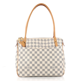 Louis Vuitton Figheri Handbag Damier PM White 3385601