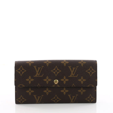 Louis Vuitton Sarah Wallet Monogram Canvas Brown 3388803