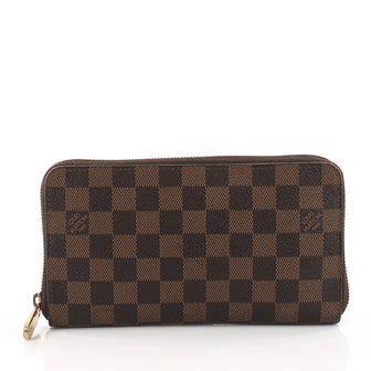 Louis Vuitton Zippy Organizer Damier Brown 3388806