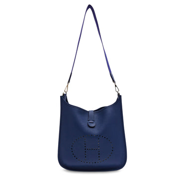 Long Strap Evelyne Crossbody Bag Leather GM