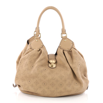 Louis Vuitton L-Hobo Mahina Leather Brown 3390401