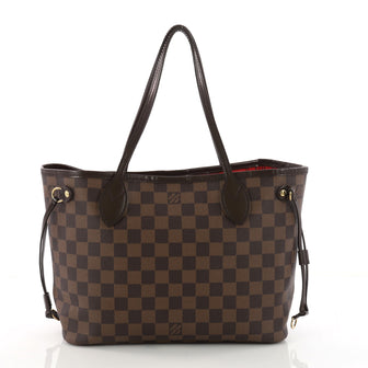 Louis Vuitton Neverfull Tote Damier PM Brown 3390703