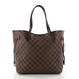 Louis Vuitton Neverfull Tote Damier MM Brown 3391001