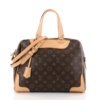 Louis Vuitton Retiro NM Handbag Monogram Canvas Brown 3392902