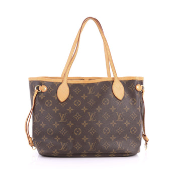 Louis Vuitton Neverfull Tote Monogram Canvas PM Brown 3393703