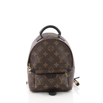 Louis Vuitton Palm Springs Backpack Monogram Canvas Mini Brown 3396202