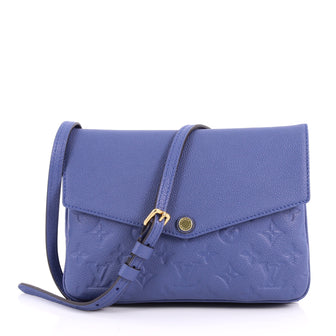 Louis Vuitton Twice Handbag Monogram Empreinte Leather 3397202