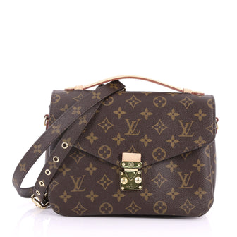 Louis Vuitton Pochette Metis Monogram Canvas Brown 3398701