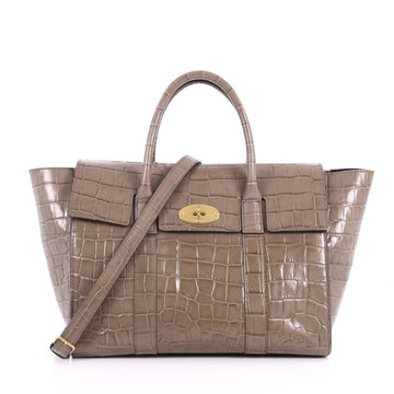 Mulberry Bayswater Convertible Satchel Crocodile 3400802