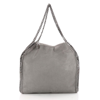 Stella McCartney Falabella Tote Shaggy Deer Small Gray 3401801