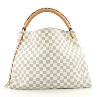 Louis Vuitton Artsy Handbag Damier MM White 3403001