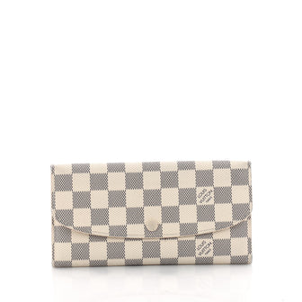 Louis Vuitton Emilie Wallet Damier White 3407301