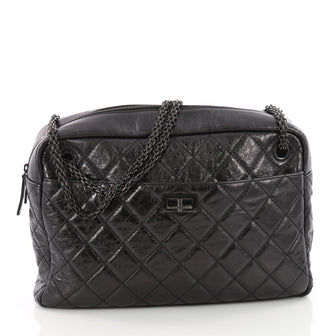 Reissue Camera Bag Quilted Aged Calfskin Large