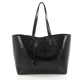 Saint Laurent Shopper Tote Leather Large Black 3408009